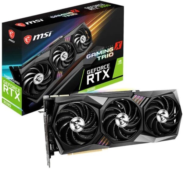 MSI Gaming GeForce RTX 3090 24GB GDRR6X OC Graphics Card