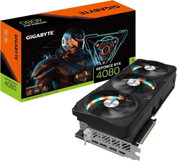 GIGABYTE GeForce RTX 4080 Gaming OC 16G Graphics Card