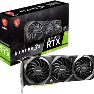 MSI GeForce RTX 3060 Ventus 3X 12G OC Gaming Graphics Card