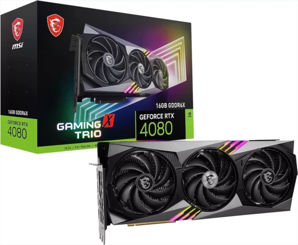 MSI GeForce RTX 4080 16GB Games X TRIO Video Card