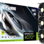 ZOTAC Gaming GeForce RTX 4070 Ti Trinity OC DLSS 3 12GB GDDR6X Gaming Graphics Card