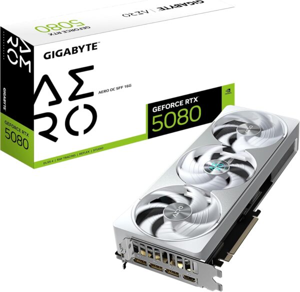 Gigabyte Nvidia GeForce RTX 5080 AERO OC SFF 16G GDDR7