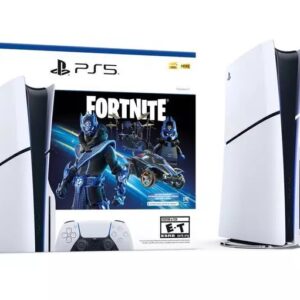 Sony PlayStation 5 Slim Disc Console Fortnite Cobalt Star Bundle