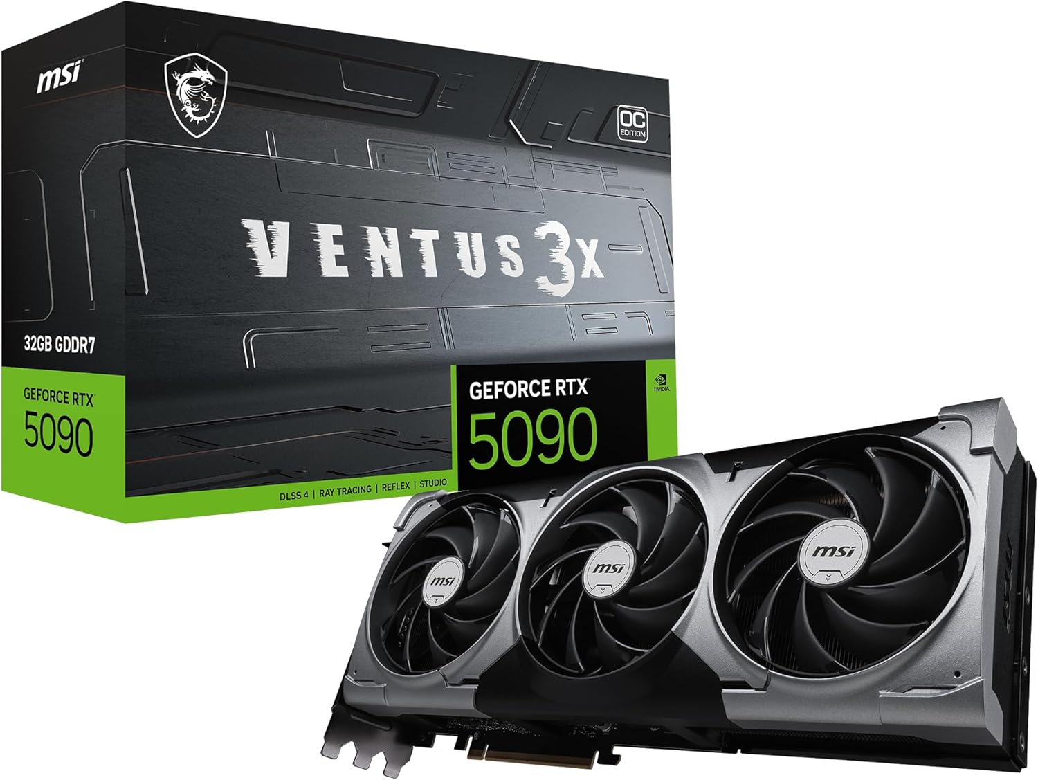 MSI Gaming RTX 5090 32G Ventus 3X OC Graphics Card