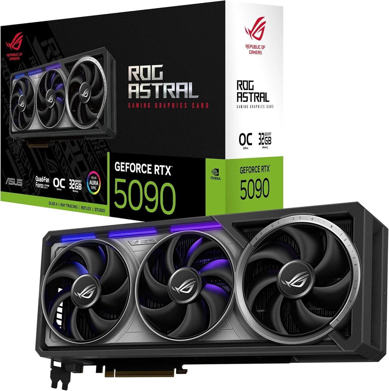 ASUS ROG Astral GeForce RTX 5090 32GB GDDR7 OC Edition Gaming