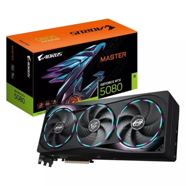 GIGABYTE AORUS GeForce RTX 5080 MASTER 16G GDDR7 Graphics card