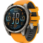 Garmin - fēnix 8 AMOLED Sapphire GPS Smartwatch 47mm Fiber