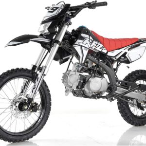 X-PRO 125cc Adult Gas Dirt Pitbike with Headlight, Black