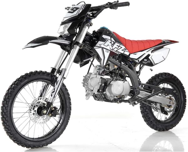 X-PRO 125cc Adult Gas Dirt Pitbike with Headlight, Black