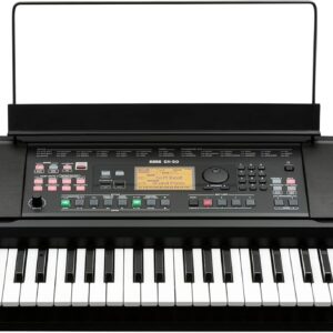 Korg EK-50 Digital Keyboard with 61 Touch Sensitive Keys Black