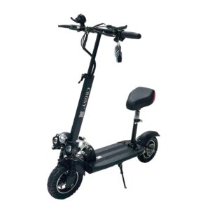 CRONY V10 E Scooter 10in Wide Tire High Speed 68km/h Foldable Electric Scooter Black