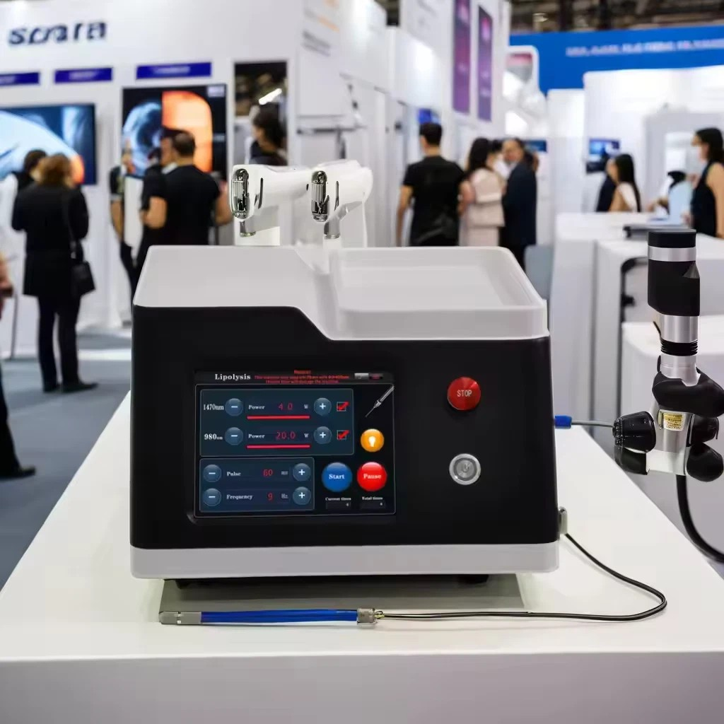 Fat Laser Fat Removal Machine 1470nm+980nm Diode Laser Fat Decomposition Machine