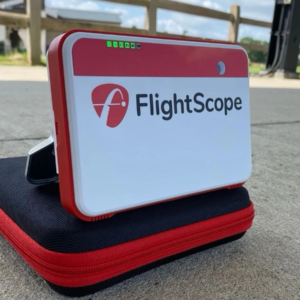 FlightScope Mevo+ Plus Golf Launch Monitor with Carrying Case & Accessories